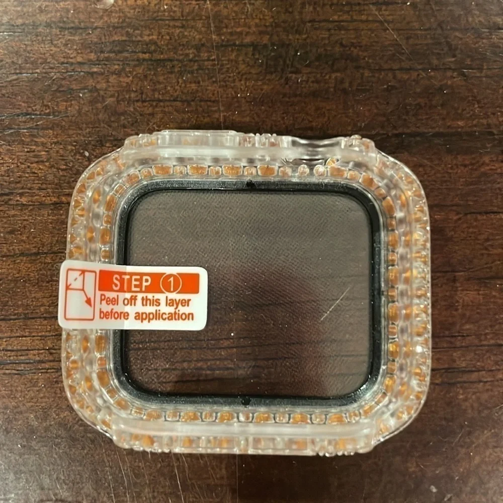 NIB Apple Watch Bling Case Protector Bumper Case